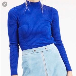 Topshop blue sweater